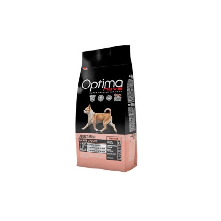 OPTIMA NOVA ADULT MINI SALMON&PATATA 8 KG.