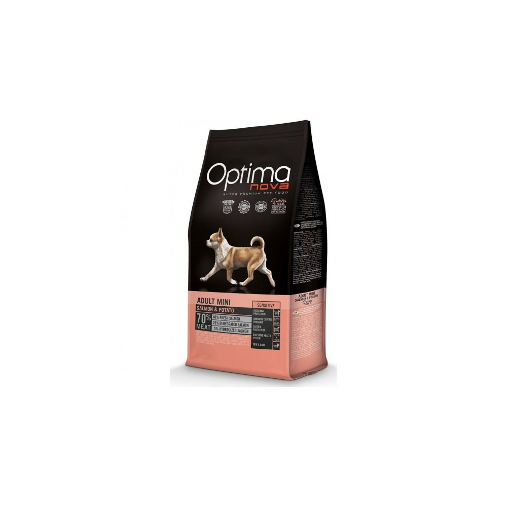 OPTIMA NOVA ADULT MINI SALMON&PATATA 800 Gr.