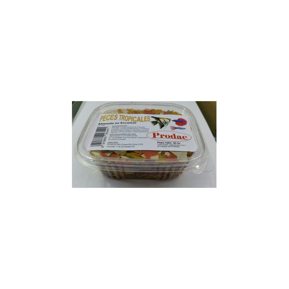 PECES TROPICALES PRODAC 100 GR.