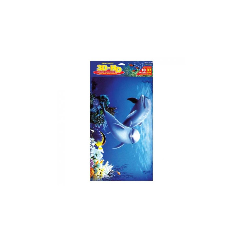 POSTER 3D DELFINES (50X30 CM)