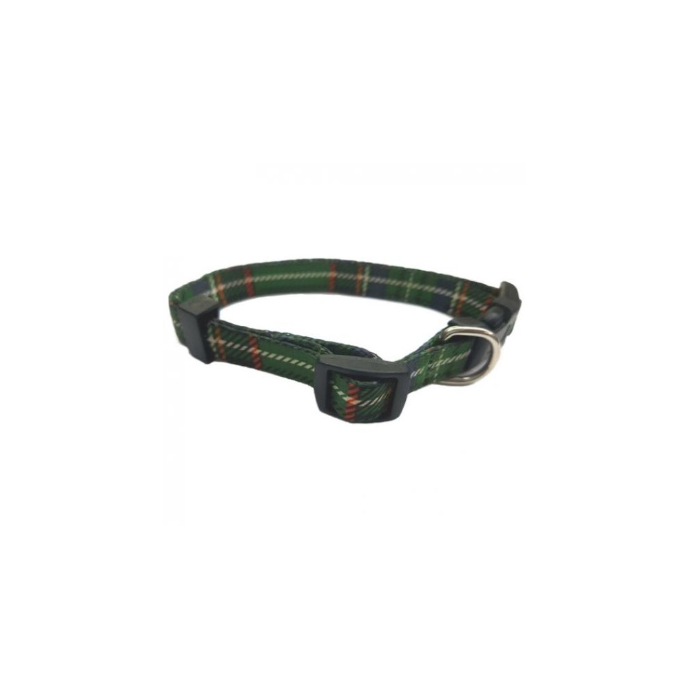 COLLAR NYLON 10 MM 20-30 CM ESCOCE VERDE