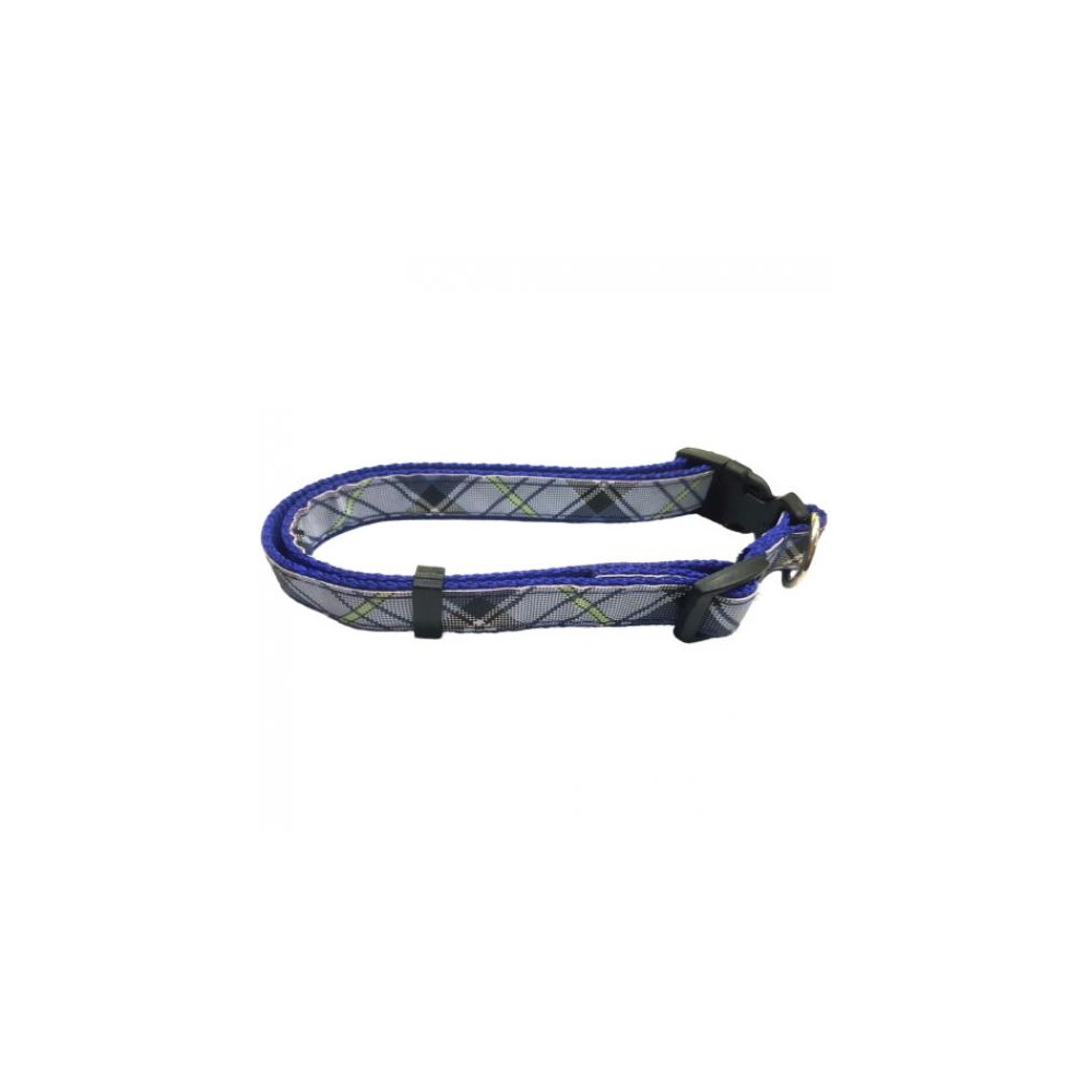 COLLAR NYLON 20MM 35-50CM.GALES AZUL