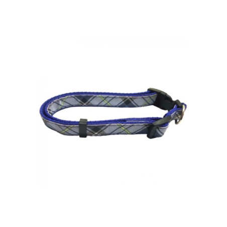 COLLAR NYLON 20MM 35-50CM.GALES AZUL